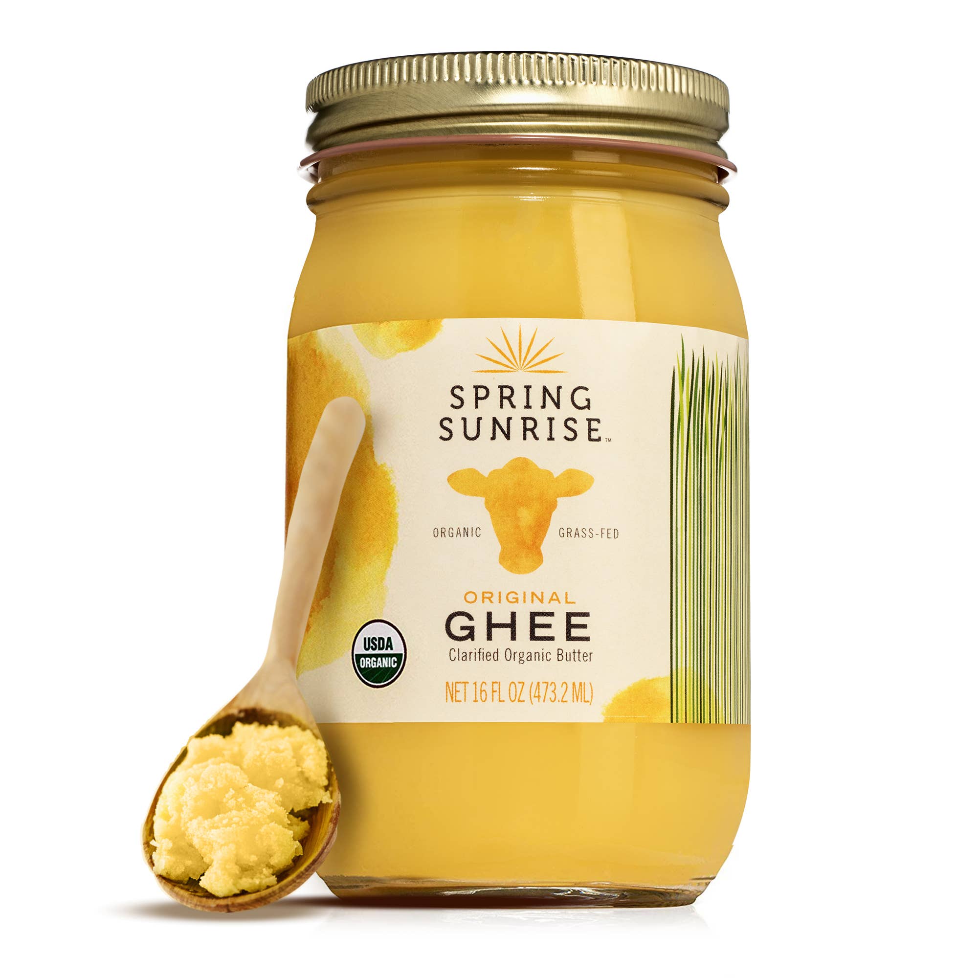 Spring Sunrise Natural Foods – Engroshandel Madlavningsolie – Økologisk Græsfodret Ghe8