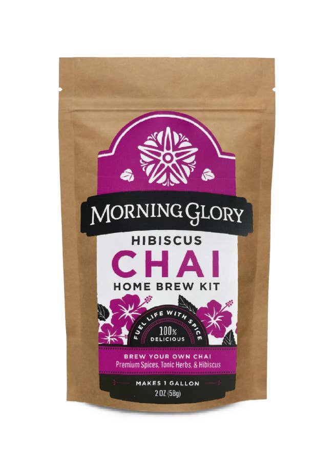 Hibiscus Chai Home Brew Kit Each for wholesale by Morning Glory Chai