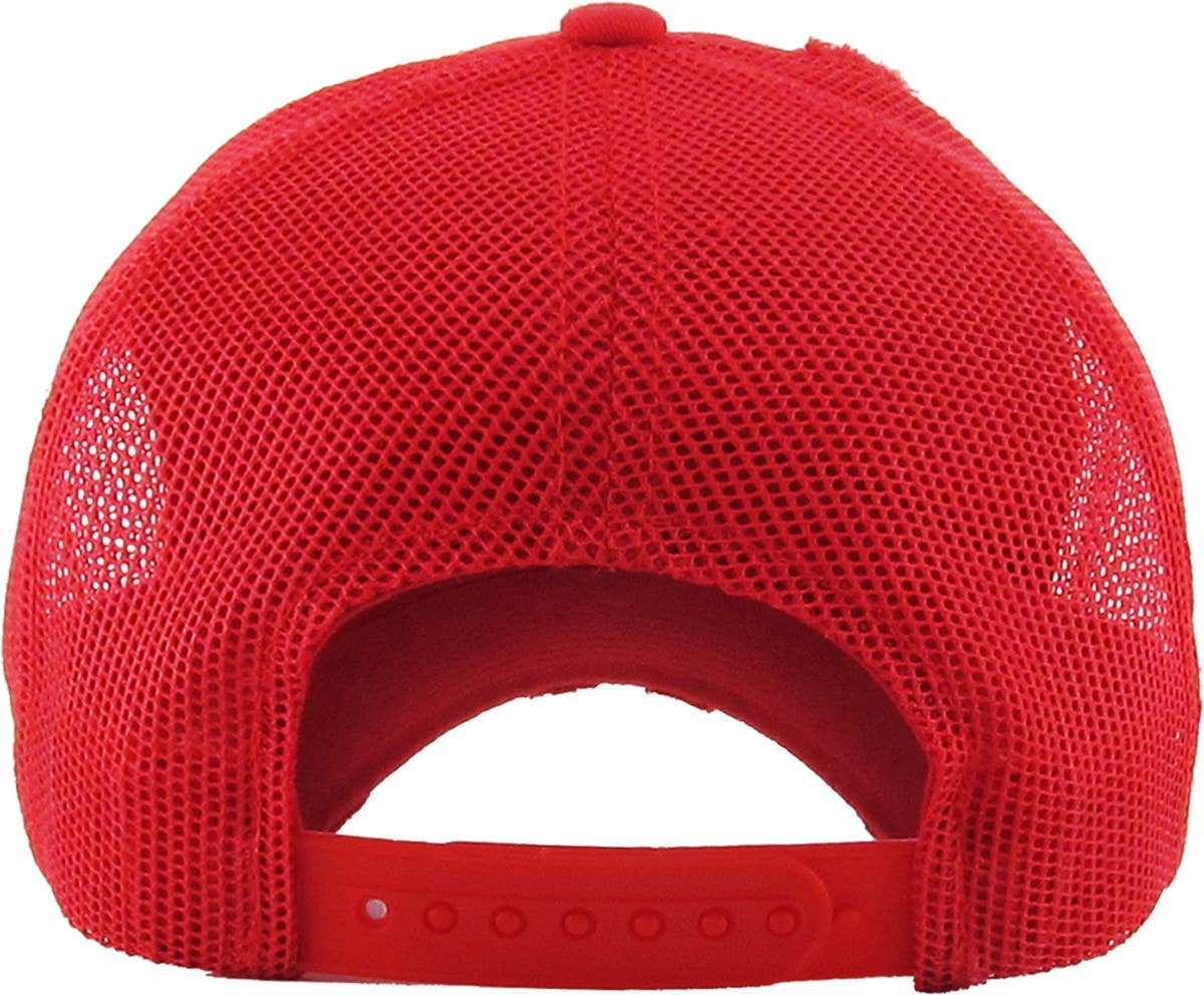 KBETHOS – Großhandel Basecap – Unisex – Vintage-Trucker-Cap mit Mesh-Einsätzen43