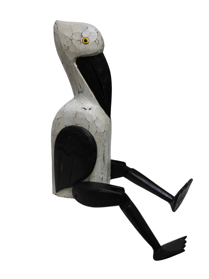 SHELF SITTER Sitting Pelican pour la vente par White Elephant