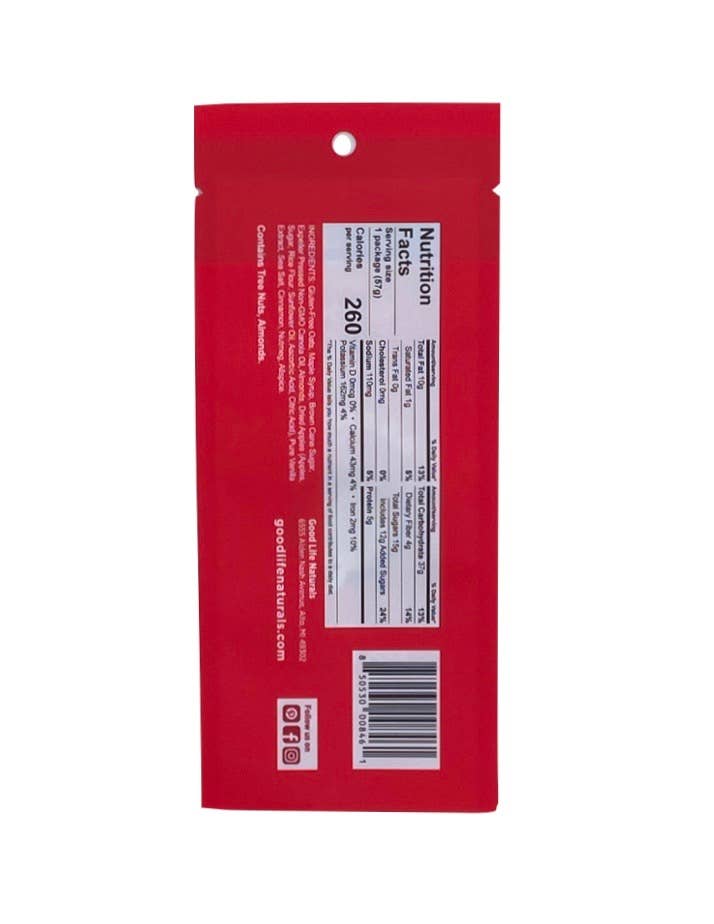 Good Life Naturals - Wholesale Granola - Gluten Free Apple Crisp Granola – 2oz Grab-n-Go1