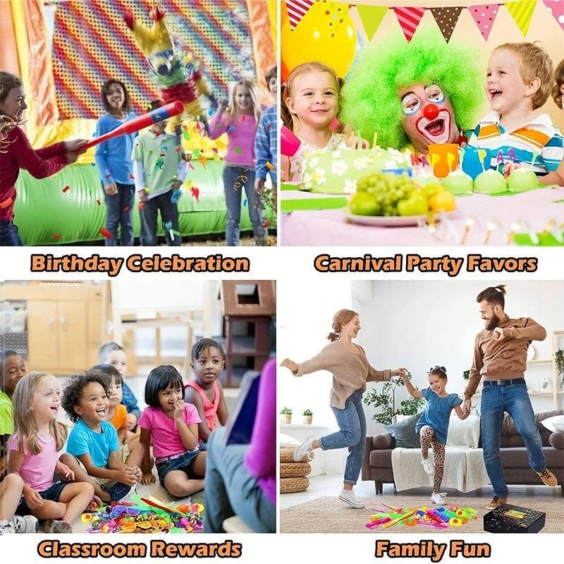 KiddieKickz - Wholesale Party gift - 52pcs Party Favors For Kids Bulk 4-8 8-12 Birthday Gift Toys7