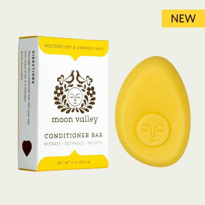 Sweet Carrot Conditioner Bar for wholesale by Moon Valley Organics