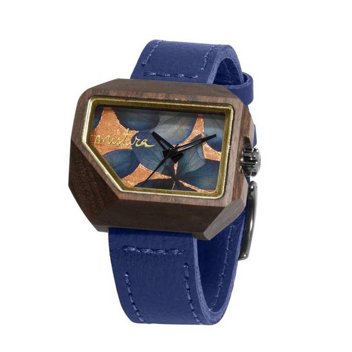 Juno Marine Pui Noir Fleurs U Watch pour la vente par Mistura Timepieces