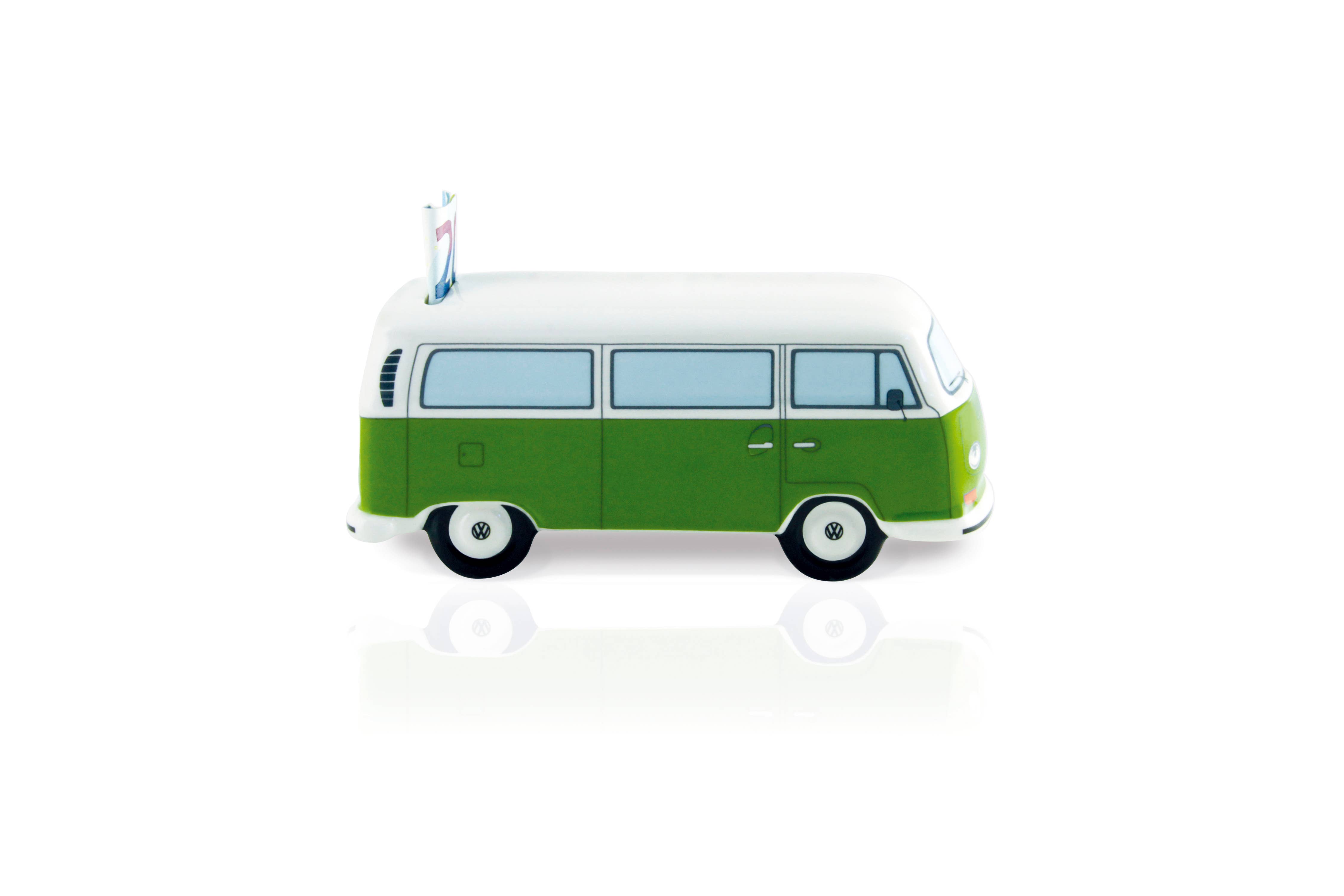 VW Collection by BRISA – Mealheiro por atacado – Cofre de cerâmica VW T2 verde 1:223