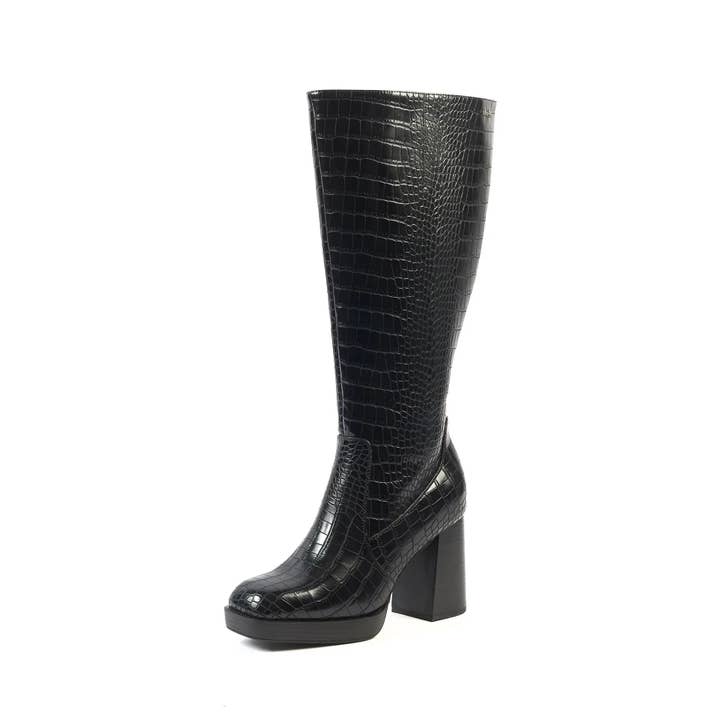Gabylou - Wholesale Boots - Women's - Wide calf boots size 2XL - Model Melissa46