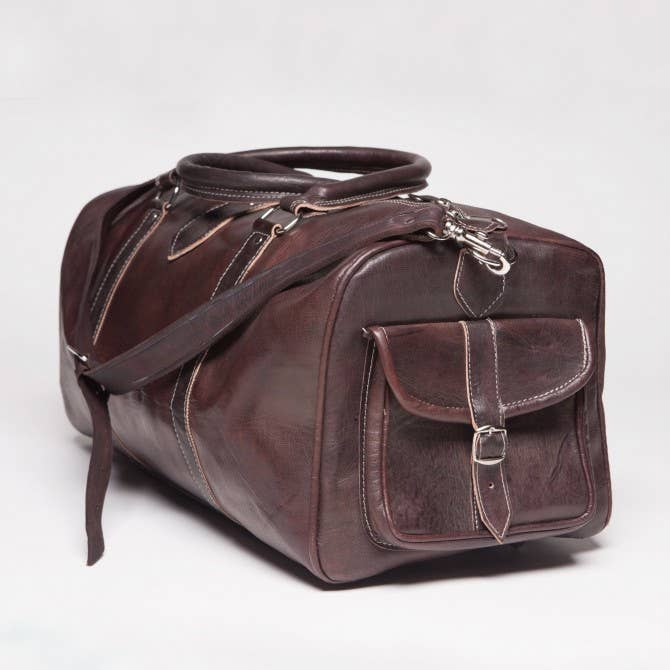 HandmadeBestSeller - Wholesale Weekender Bag - Unisex - Weekender Travel bag Leather Unisex bag Large bag3