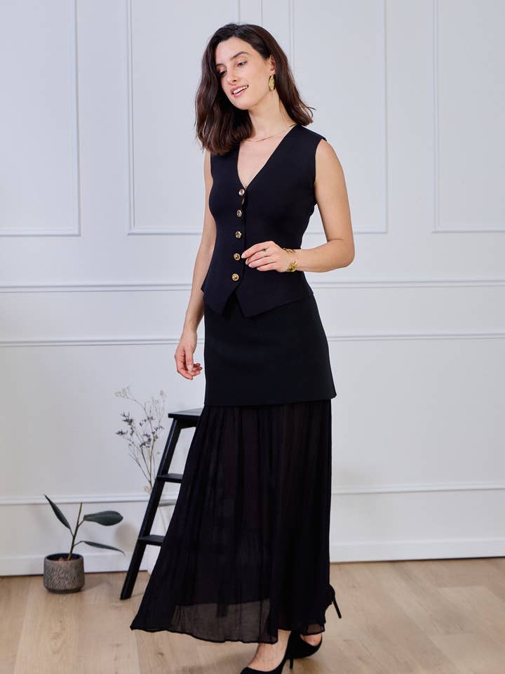 LULUMARY - Wholesale Skirt - Women's - Elegant skirt SK8649