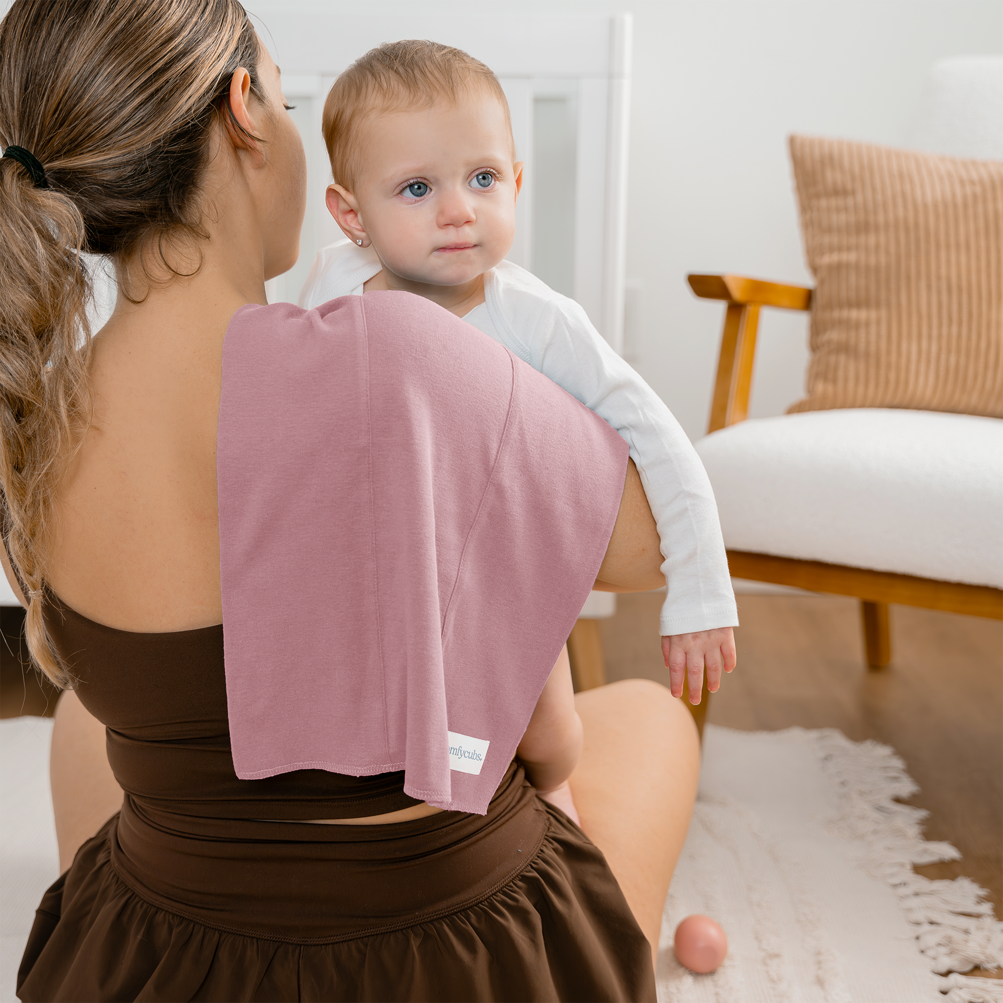 Comfy Cubs - Wholesale Burp Cloth - Baby - Baby Burp Cloths Set, Large 6-Layer, 100% Cotton Comfy Cubs25