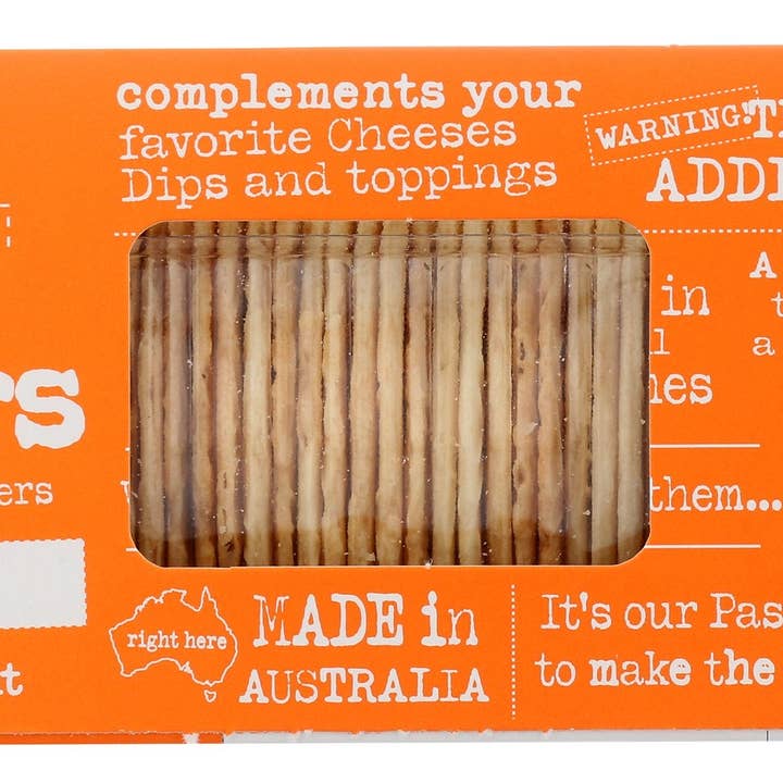 Everyday Supply Co - Wholesale Crackers - OLINAS BAKEHOUSE CRACKERS WAFER SESAME - Case of 121