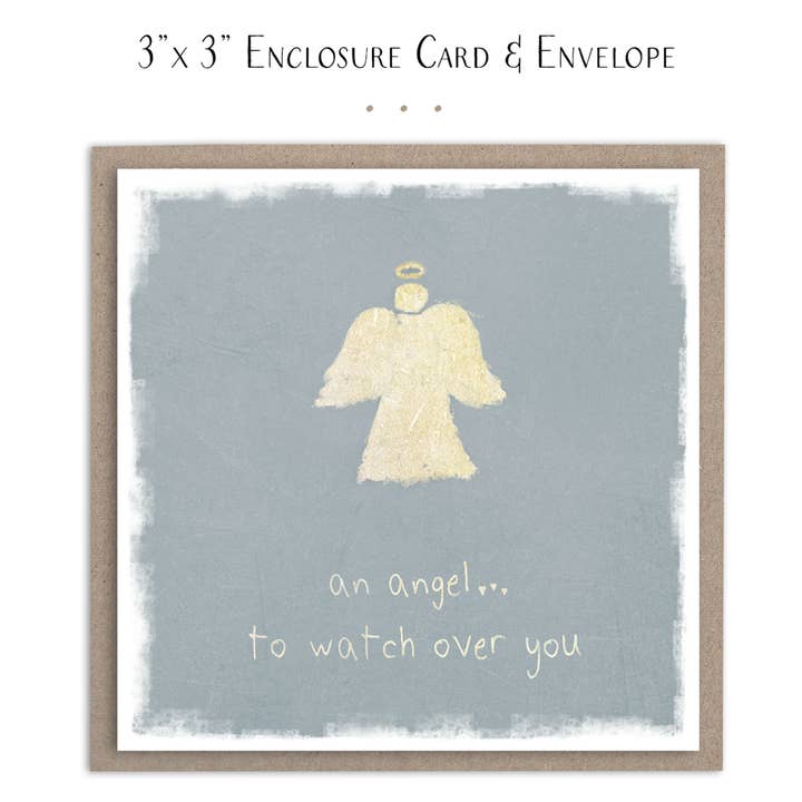 Susan Case Designs - Wholesale Thinking of You Card - An Angel To Watch Over You - Mini Card