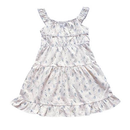 A26 Blommig Volangklänning för wholesale av Little Olin