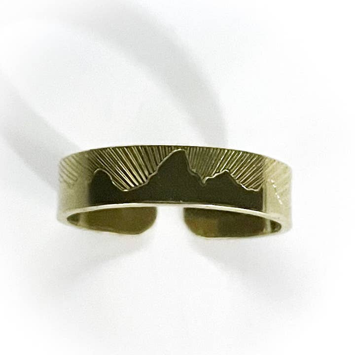 Alpenglow Foundry - Wholesale Band/Stacked Ring - Adjustable Teton Ring