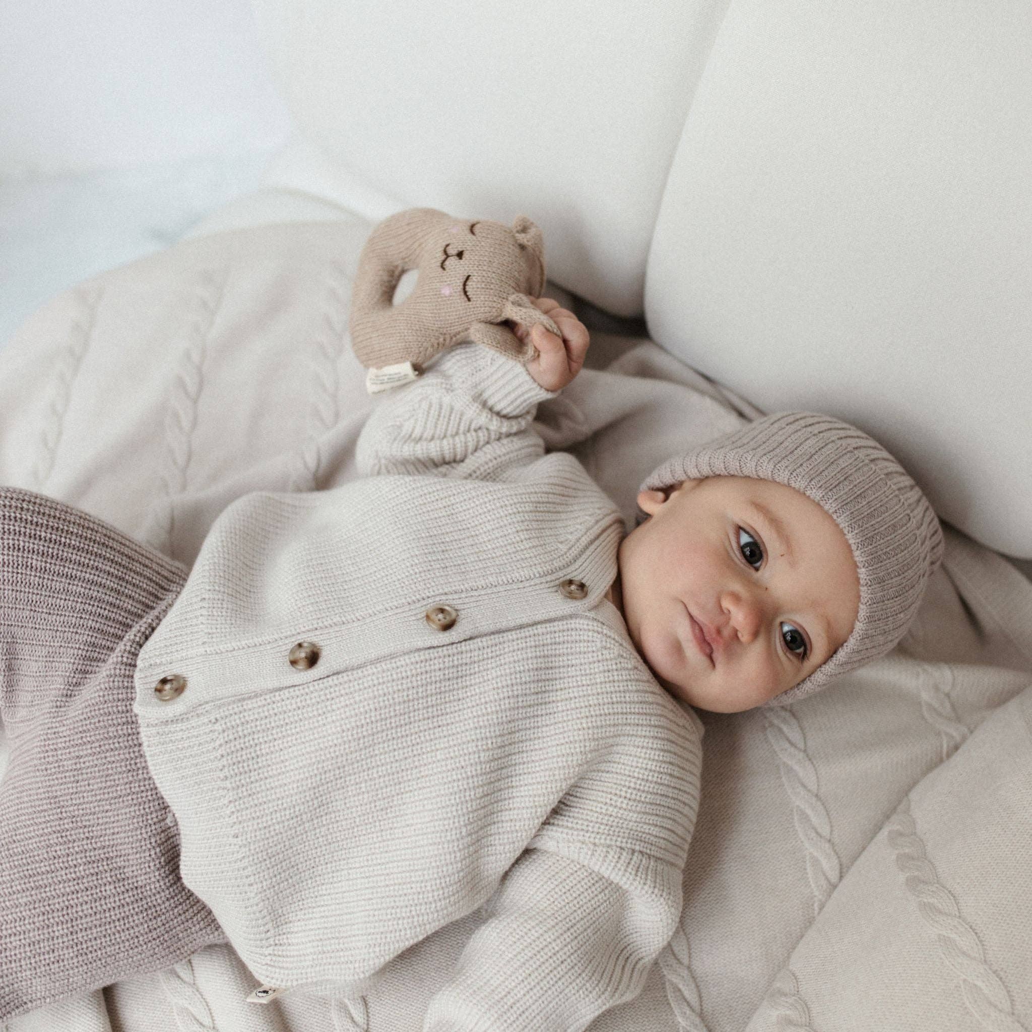 LILLE TONI - Wholesale Cardigan - Baby - Cardigan Pauli in cream6