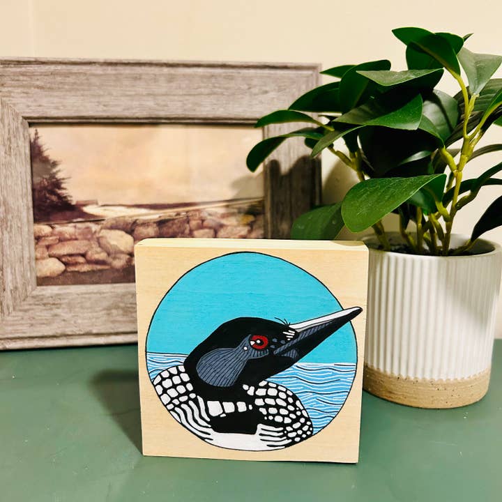Loon-Original Artwork for wholesale by Dear Darlington