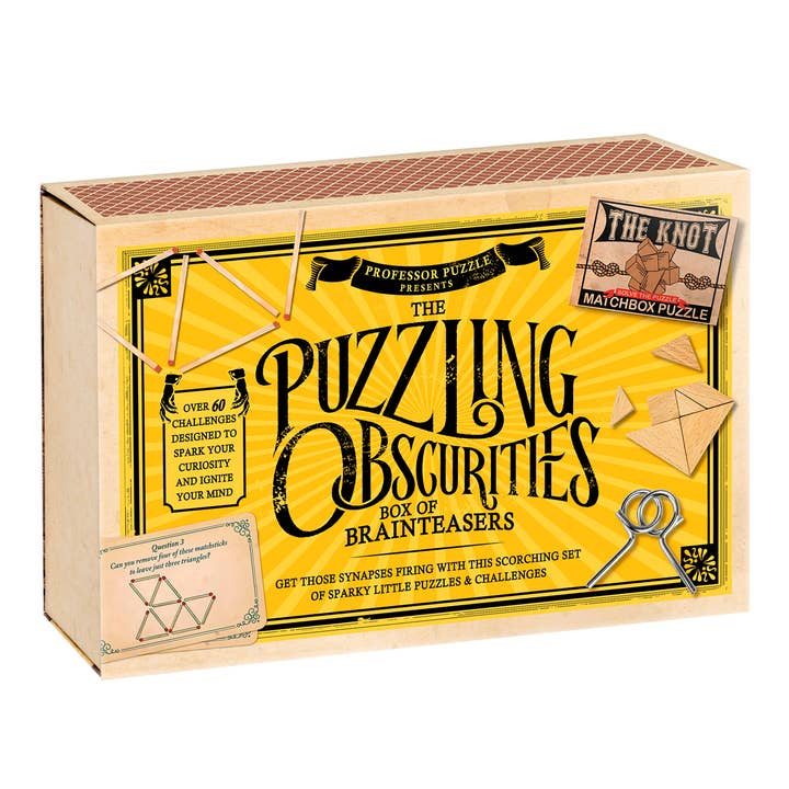 Puzzling Obscurities for wholesale by Professor Puzzle