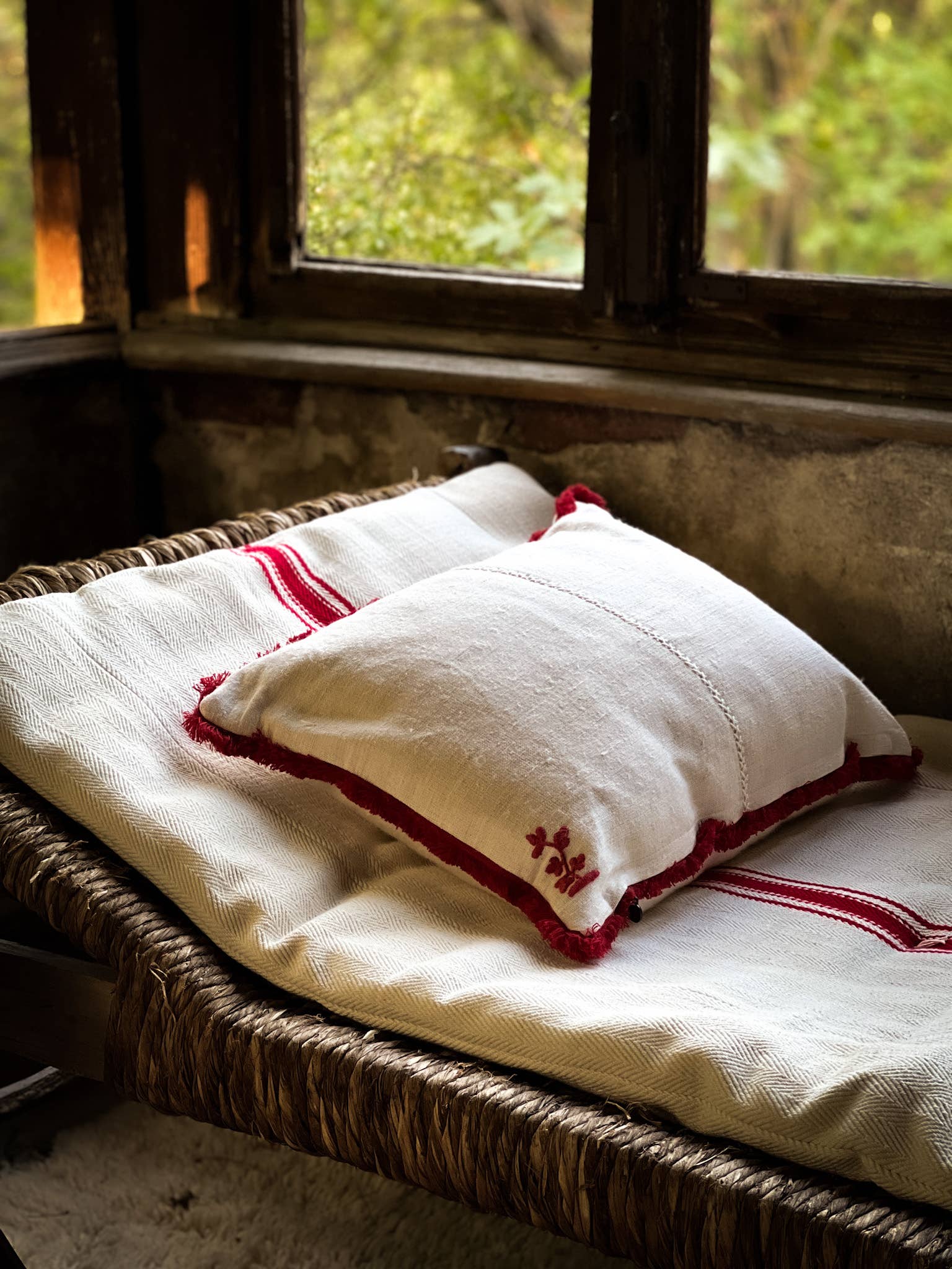 Lineage Botanica - Vendita all'ingrosso Coperta - Bedroll - Antico sacco in grano ungherese tessuto a mano - BR191