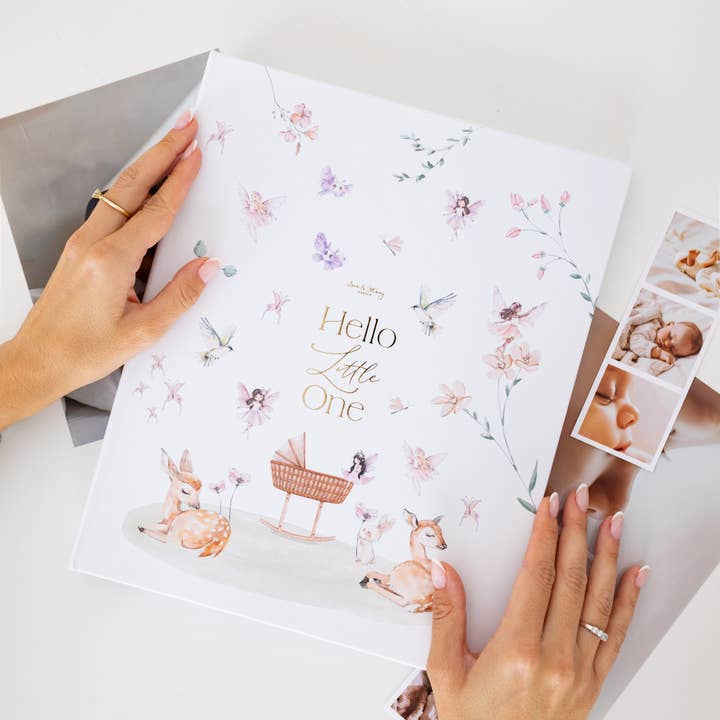 Love & Story Design - Wholesale Memory book – Child & baby - Baby Memory Book Magical Fairies1