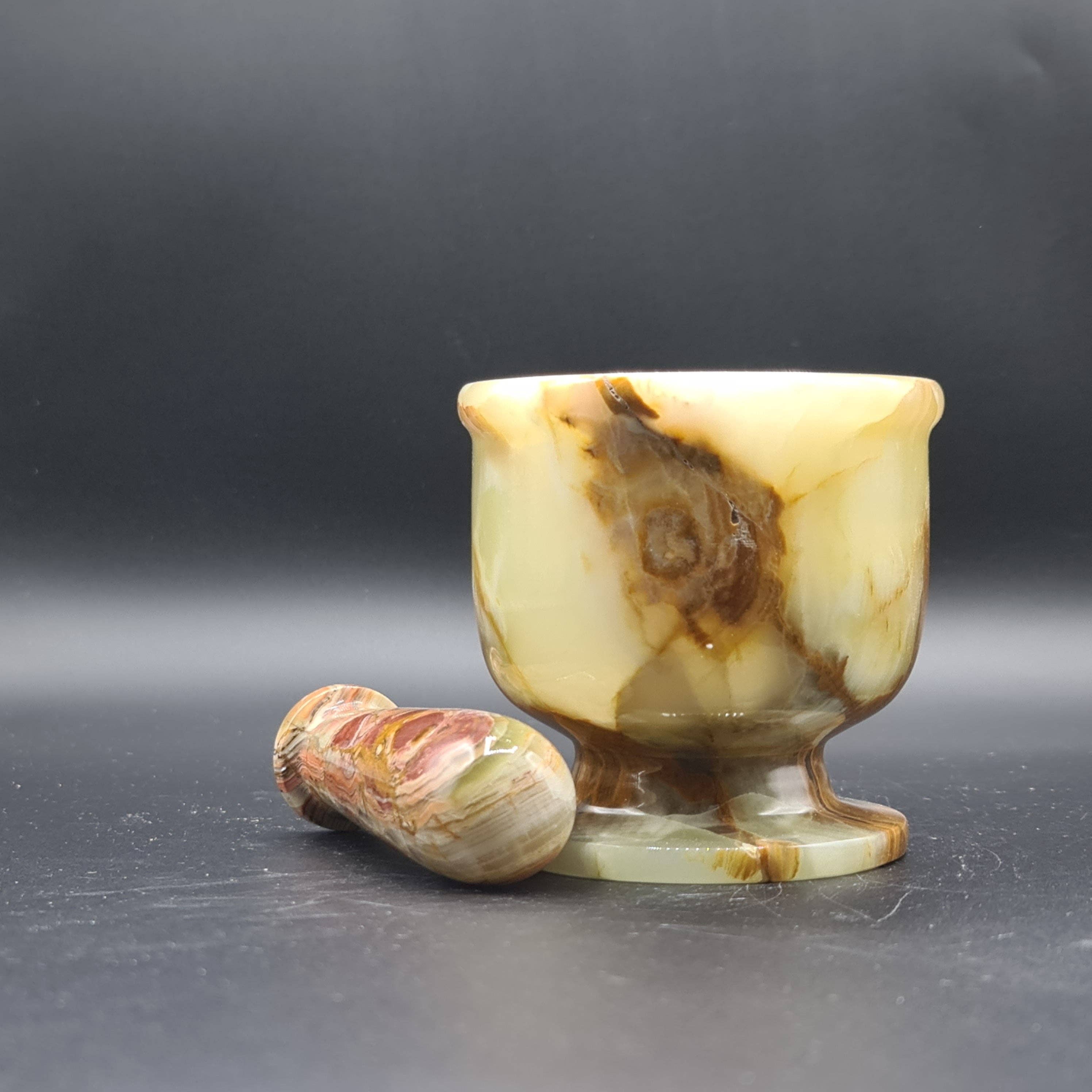 Gemstone Gifts Ltd. - Wholesale Mortar & pestle - Onyx Mortar and Pestle - Various sizes3