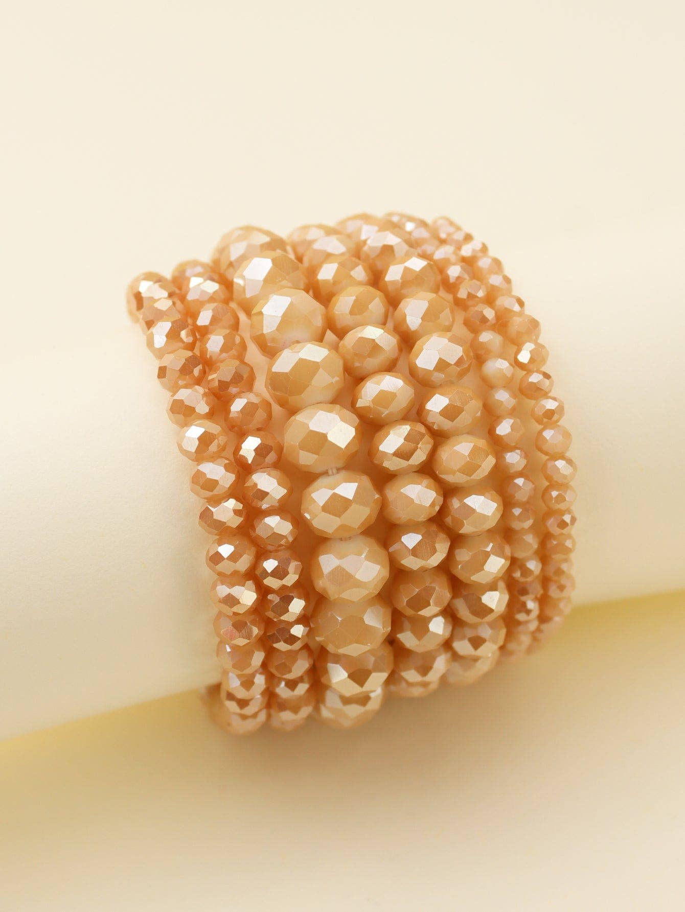 MiMi Wholesale - Wholesale Jewelry Set - CB2177 7 Piece Glass Beaded Bracelet Jewelry Set13