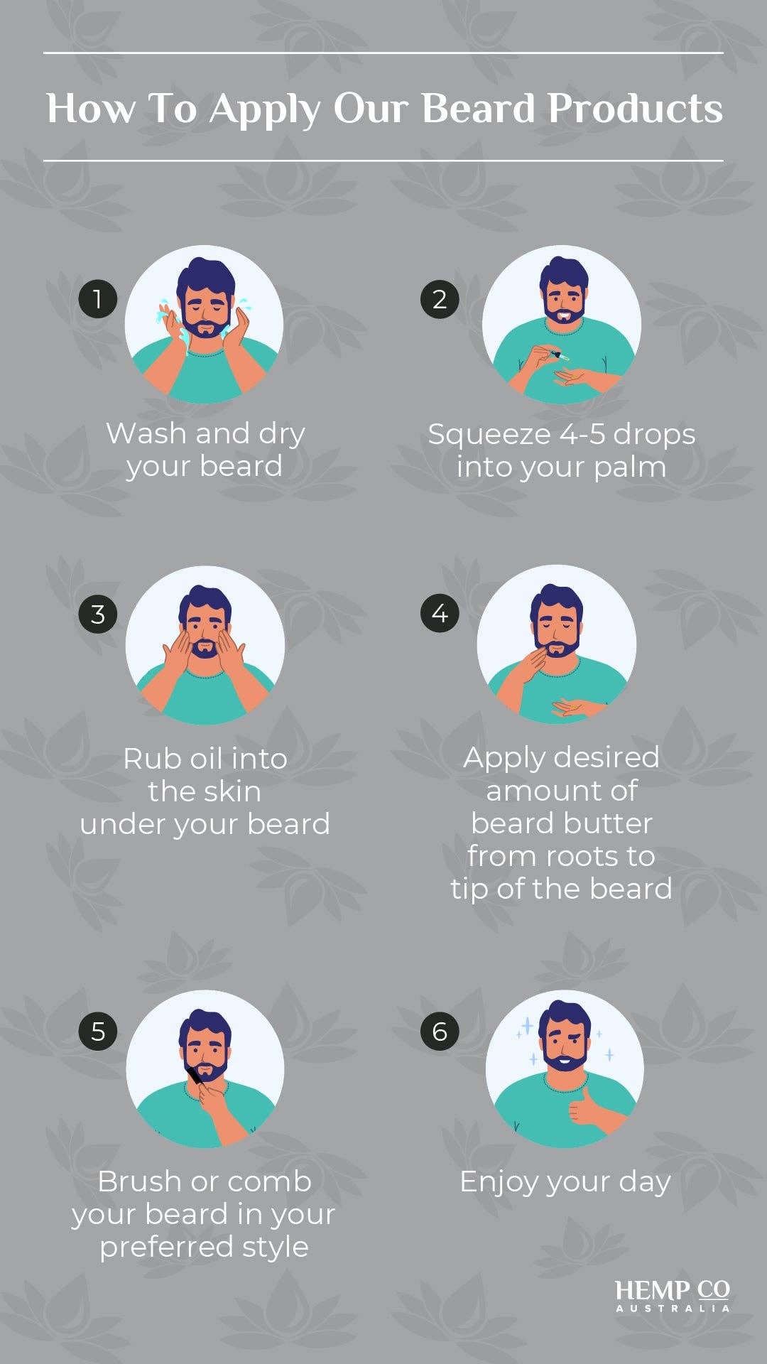 Hemp Co Australia - Wholesale Beard Styling Product - Beard Duo Pack - Wood Chipper10