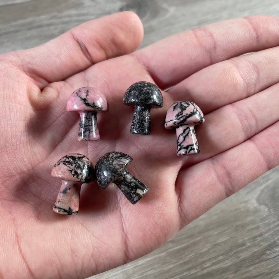 Keystone Crystals - Wholesale Spiritual Stone/Crystal -  Small Gemstone Mushrooms for Crystal and Gift Shops 23