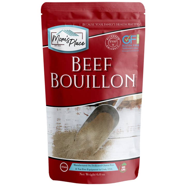 Mom's Place Gluten Free - Wholesale Broth - Gluten-Free Beef Bouillon
