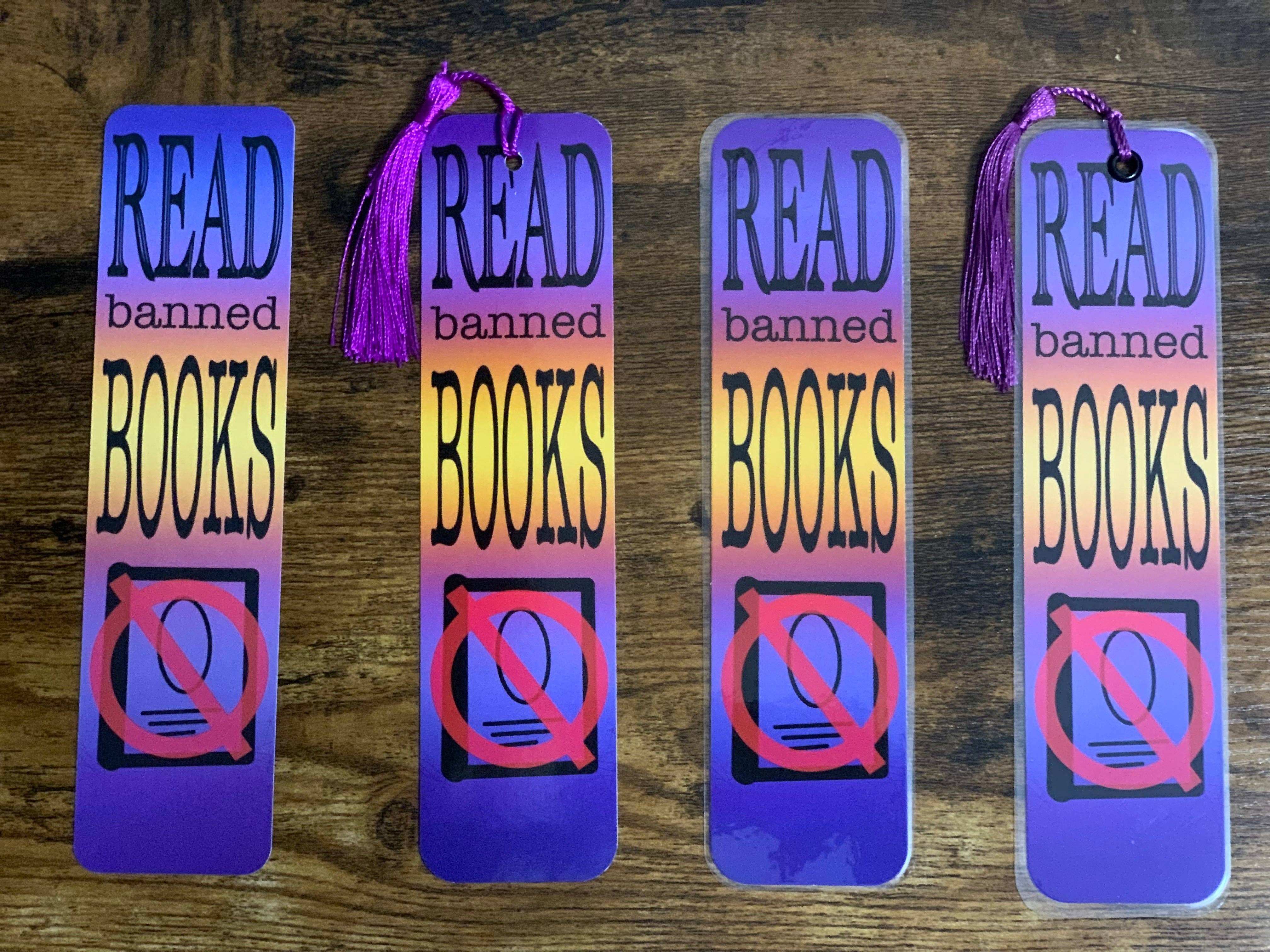 Messterpieces - Wholesale Bookmark - 8x2 Banned Books Bookmark1