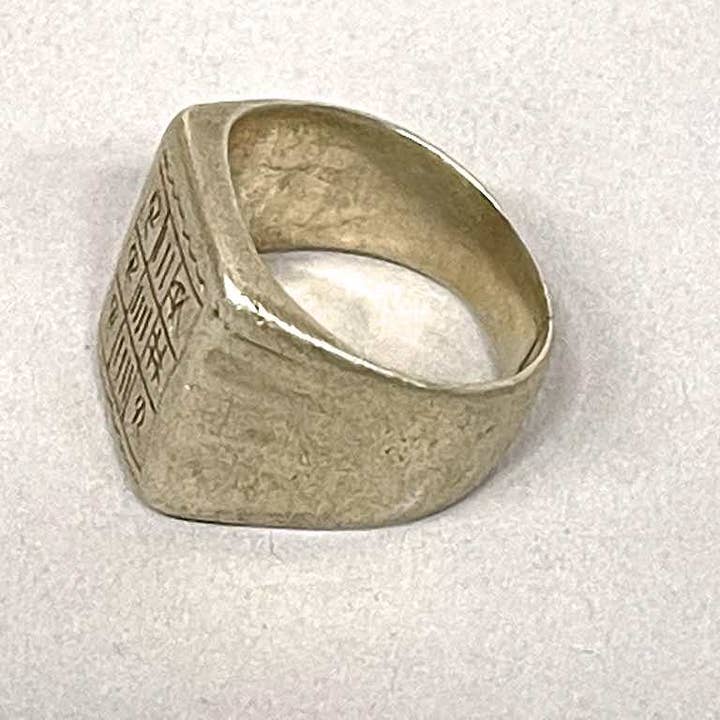 The Niger Bend - Vente Chevalières - Pièce Touareg Vintage Argent Bague Médicine2