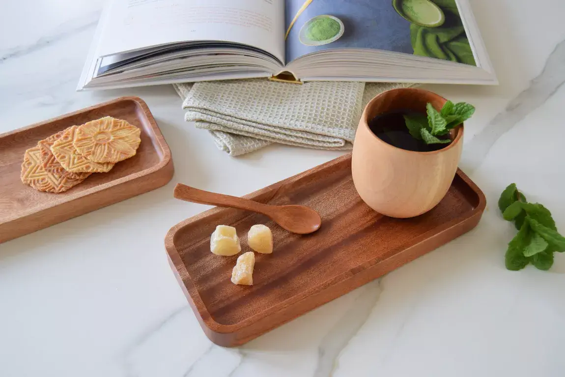 Khaya Woodware - Wholesale Coffee/Tea Cup - Khaya Wood - Japanese-style Tea Cup - Handmade - Eco-friendy11