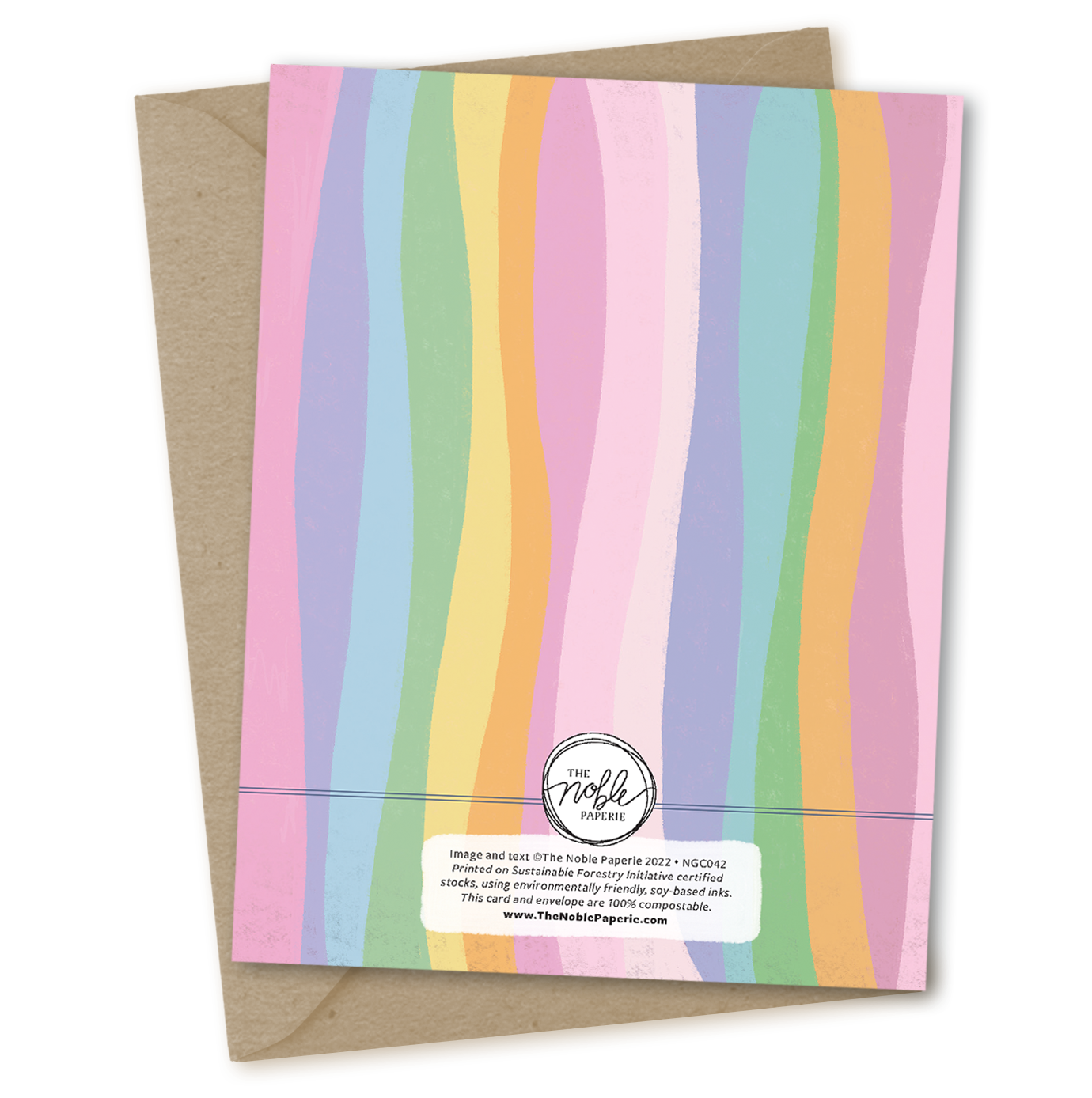 The Noble Paperie - Wholesale Birthday Card - Happy Birthday | Cupcake Cake Watercolor Fun Birthday Card1