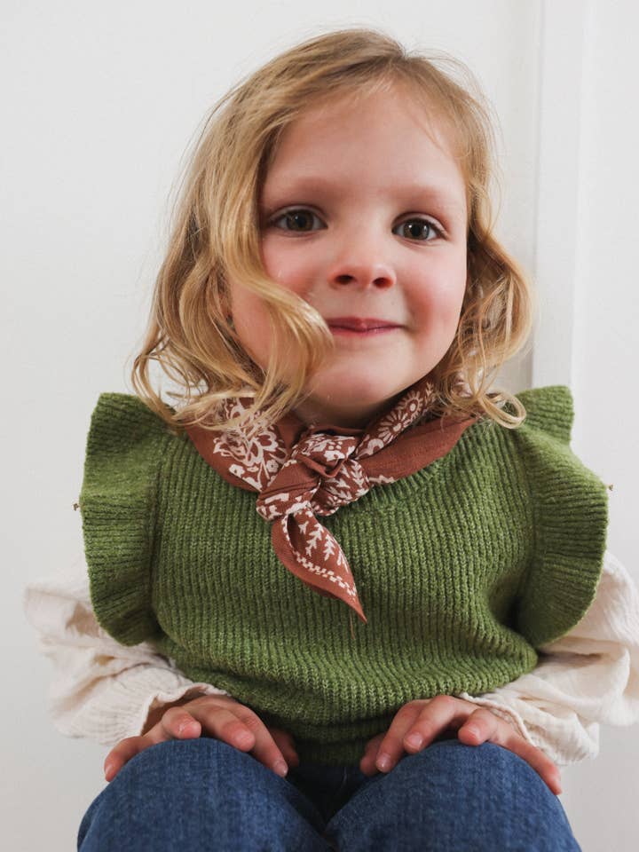 Foulard Kids Mysore bandana Kanel for engroshandel hos SO FAMILY