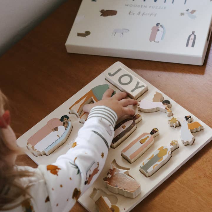 Be A Heart - Wholesale Puzzle - Kids - Nativity Wooden Puzzle1
