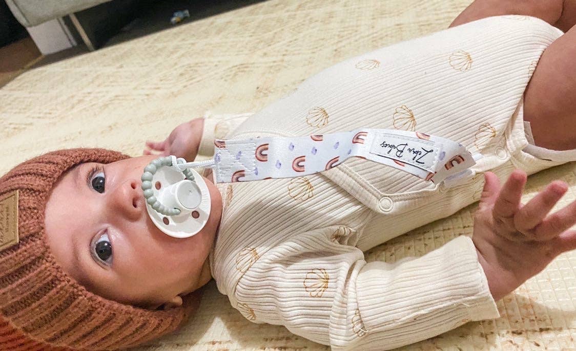 Zebra Babies – Clips para chupeta - Bebé por atacado – Clipe Falso - Fita Flexível20