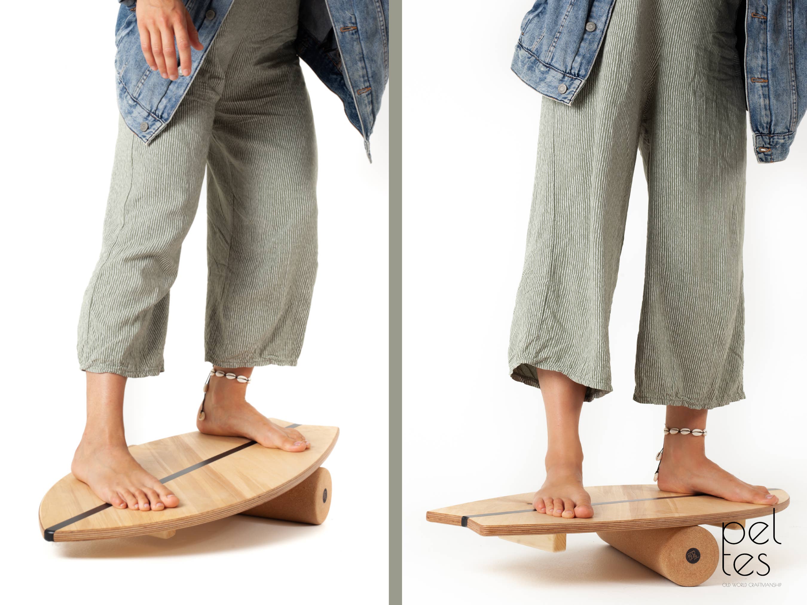 HappyMoon – Brinquedo de madeira - Crianças por atacado – Prancha de equilíbrio estilo surf em madeira para treino de skate, surf e snowboard9