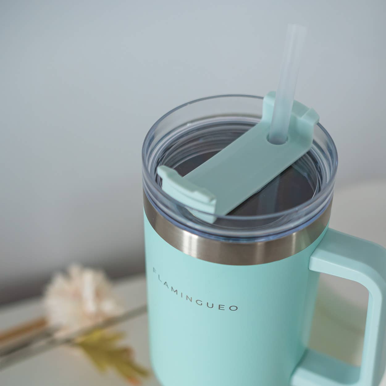 Flamingueo - Wholesale Insulated Mug/Tumbler - Aquamarine thermos bottle stainless steel 5