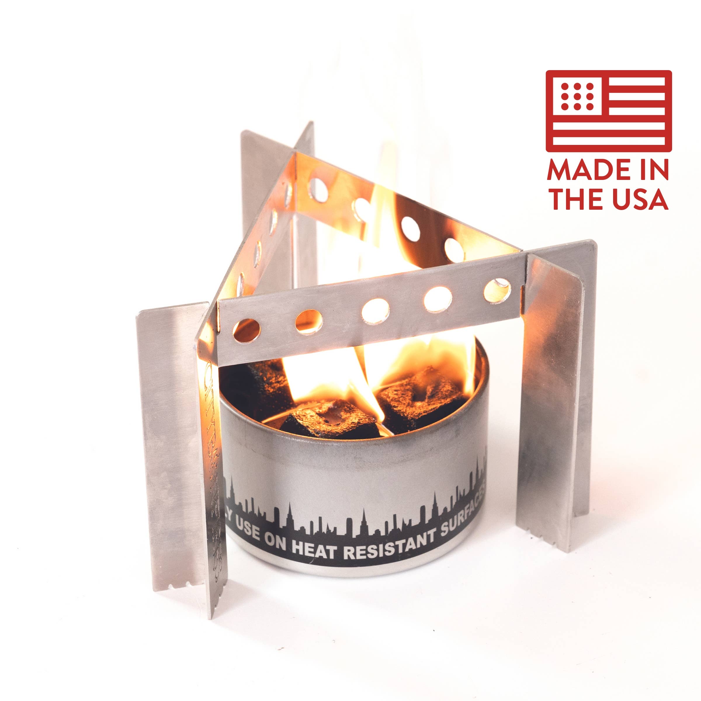 City Bonfires - Portable Fire Pits - Wholesale Fire Pit - Portable Camp Stove / Stand Combo6