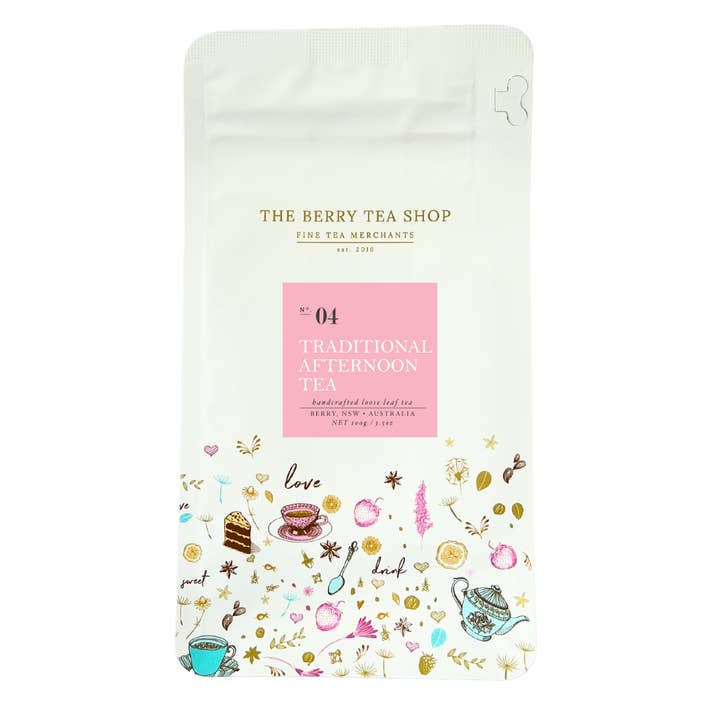 The Berry Tea Shop - Wholesale Loose tea - NO. 04 TRADITIONAL AFTERNOON TEA