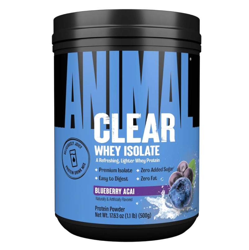 L&F Universal Goods – wholesale Protein/superfood powder – Animal Clear Iso Whey Protein Powder - 20 SRV. - Blueberry0