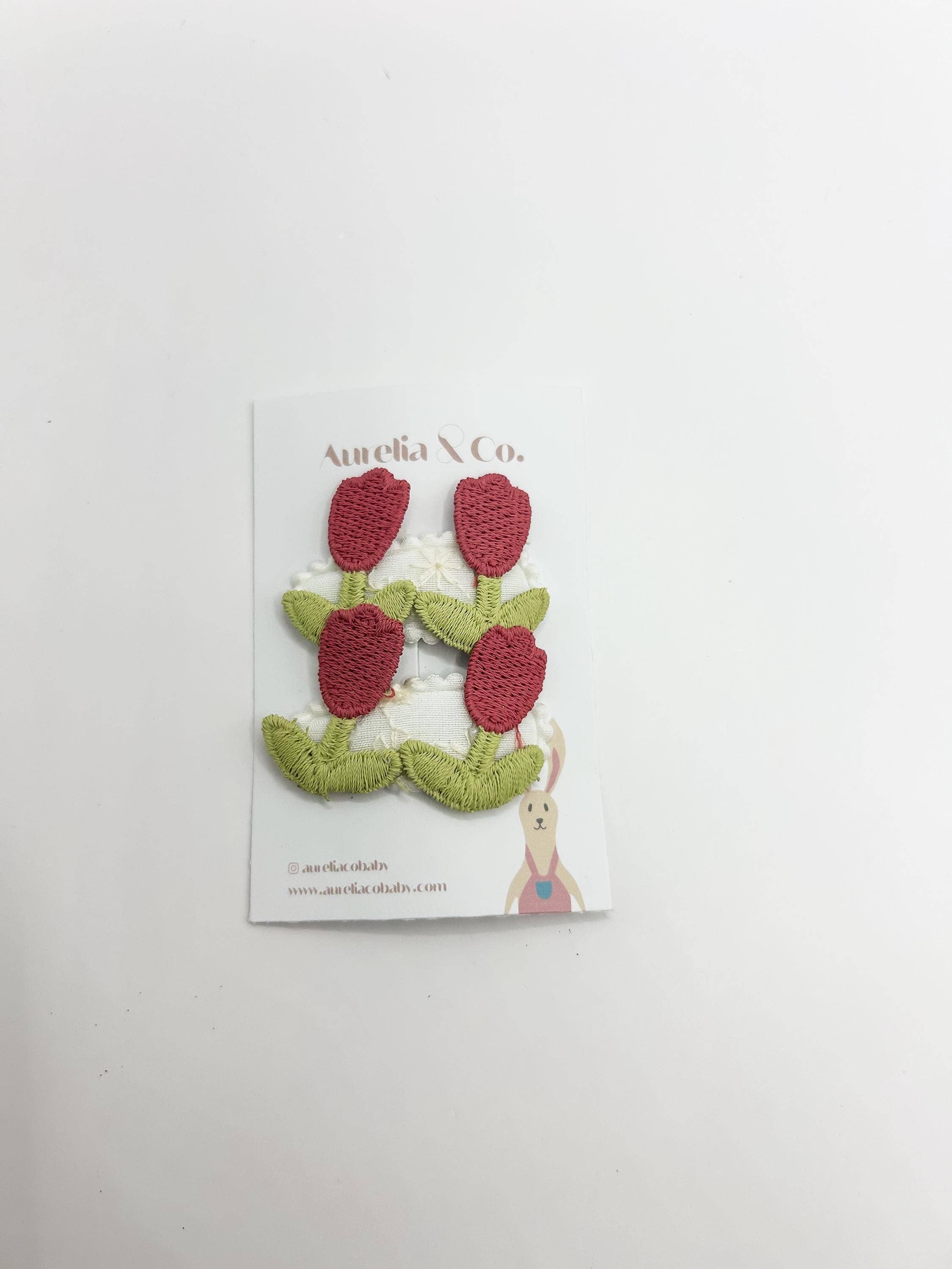 Aurelia & Co. Baby - Wholesale Hair Clip - Kids - Mini Flower Hair Clips and Barrettes for Babies2