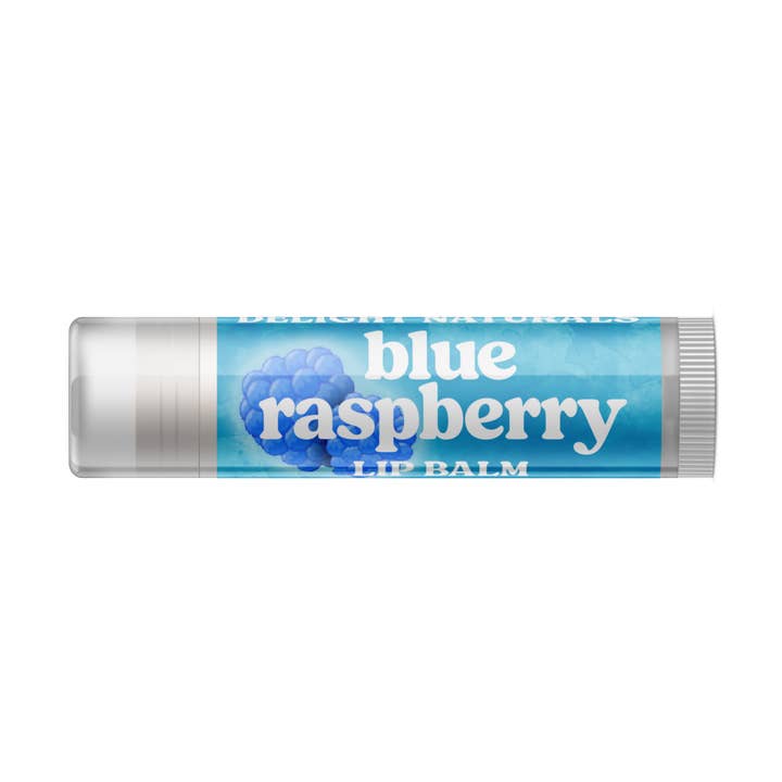 Jumbo Blue Raspberry Lip Balm for wholesale by Delight Naturals