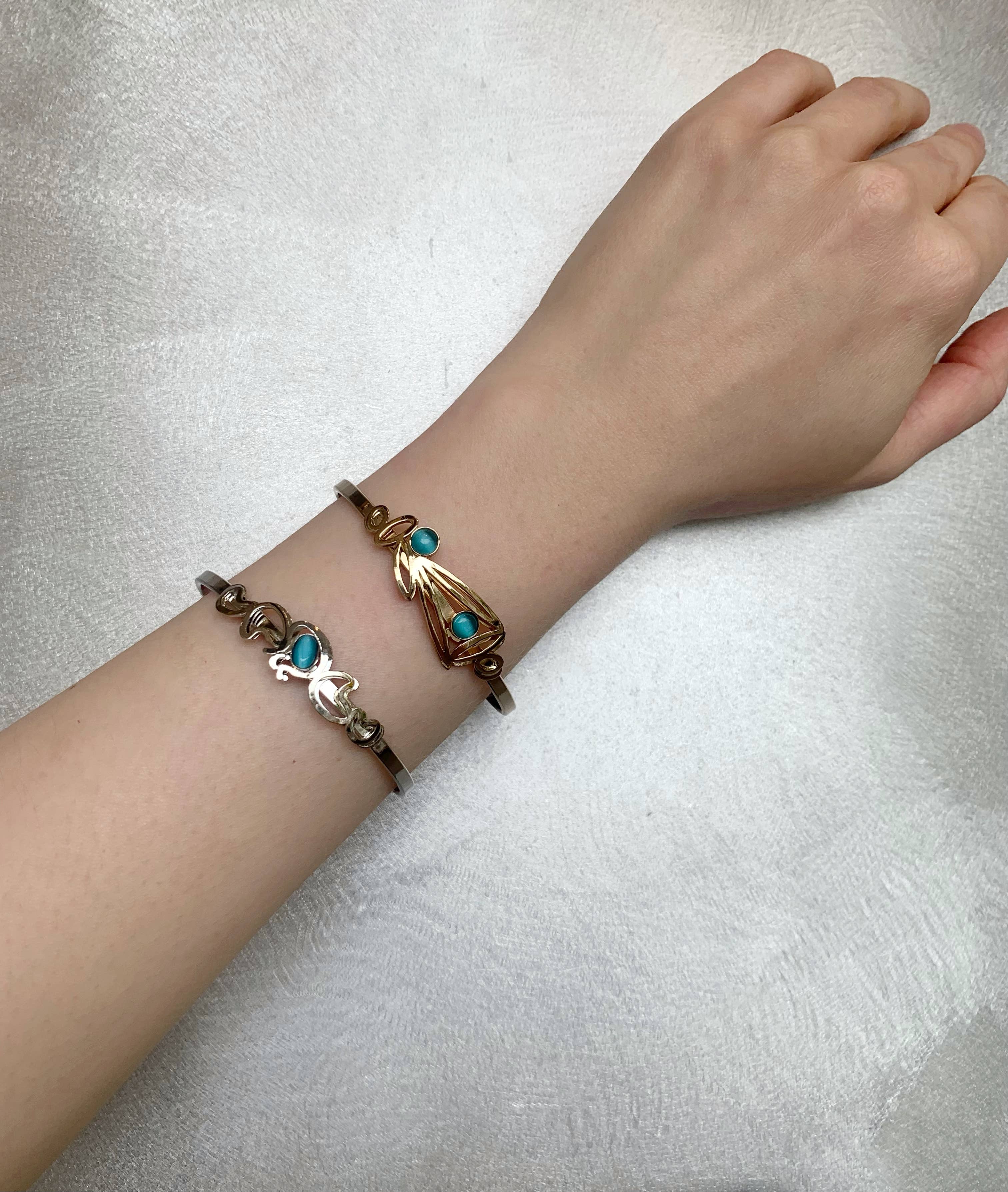 Christophe Poly / Crono Design - Vente Bracelet manchette - BRACELETS (L) - Bracelet Manchette Fin Taille 1&2 Tous Deux Ajustables12