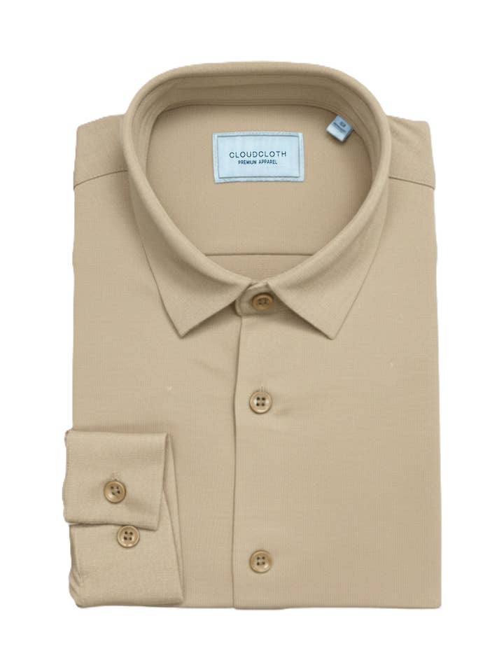 Camicia da uomo SH9902 in tessuto premium elasticizzato a 4 vie - Vari colori per la vendita all'ingrosso da parte di Isaac Mizrahi
