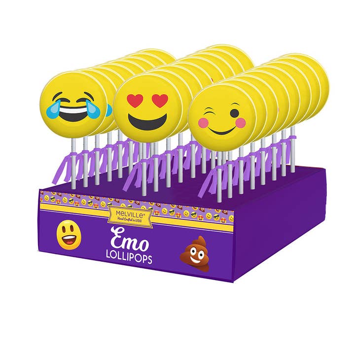 Melville Candy Company - Wholesale Lollipop - Emo Lollipops - Assorted
