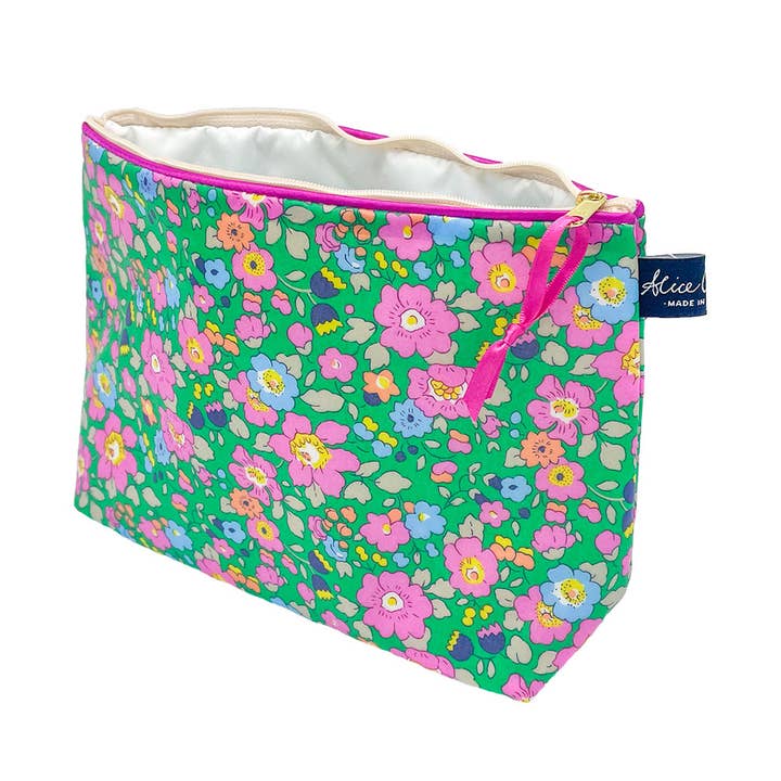 Alice Caroline - Wholesale Toiletry Bag - Women's - Liberty Matte Wash Bag Betsy Meadow | Gifting