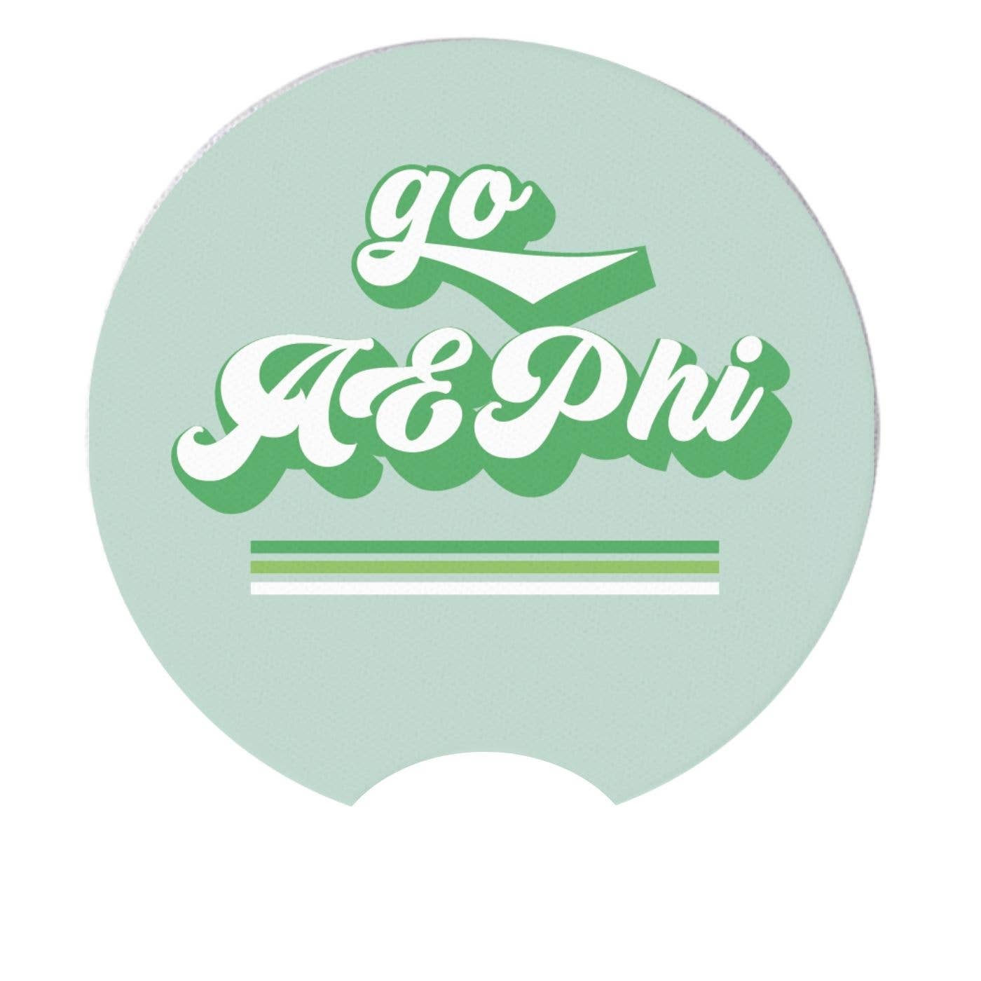 Sarahndipity Shop - Wholesale Car Coaster - Women's - Sorority Car Coasters - Go Design27