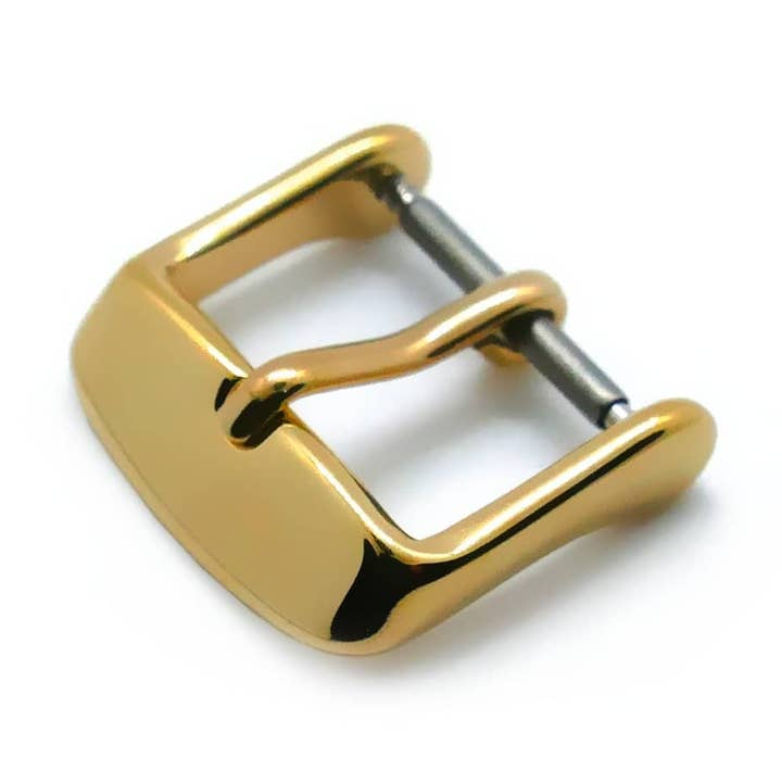 Fibbia ad ardiglione sportiva in acciaio dorato per la vendita all'ingrosso da parte di Antenen
