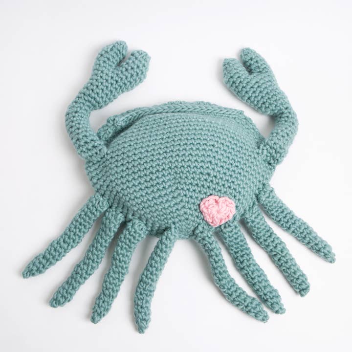 Wool Couture Company - Wholesale Knitting/Crochet Supplies - Animal Crochet Kit - Hester Crab2