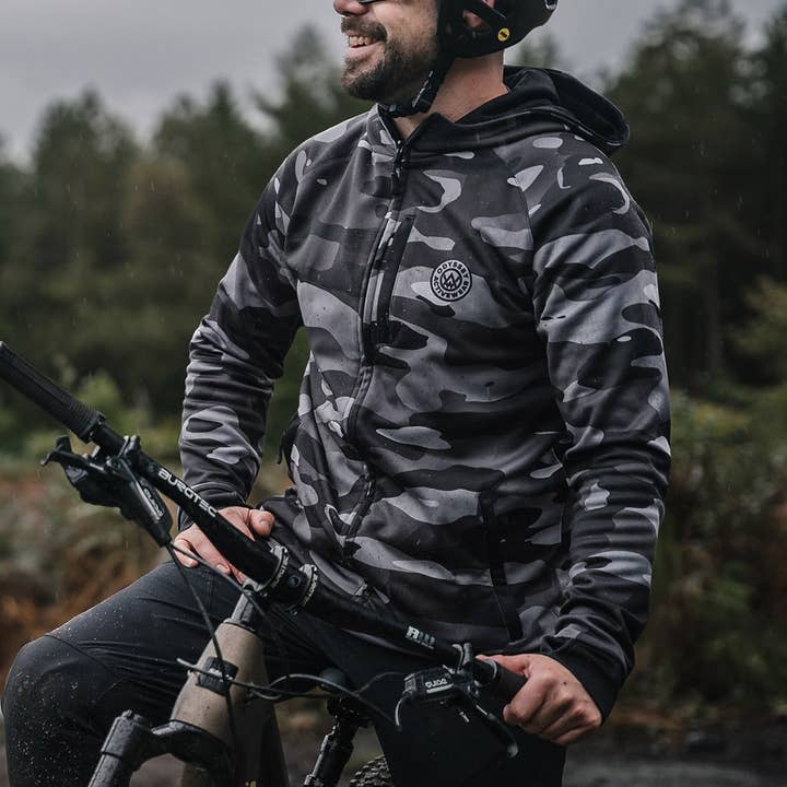 Odyssey Activewear - Wholesale Hoodie - Men's - Dark Camo Tech Hoodie1