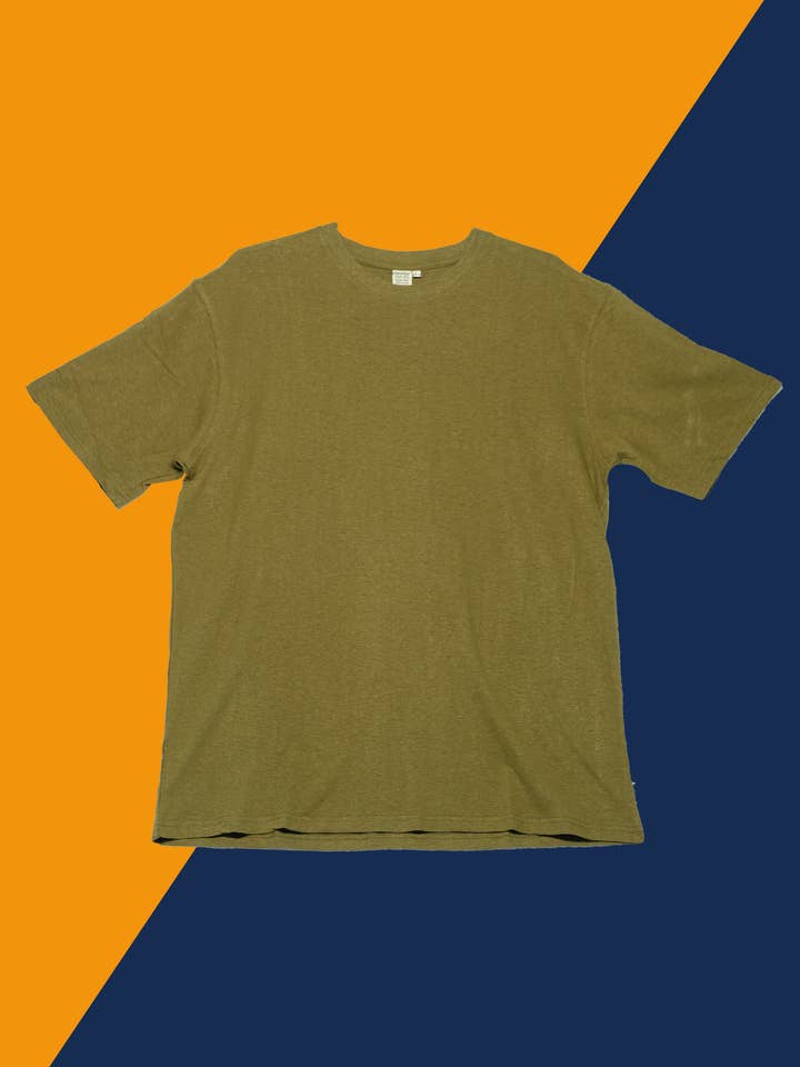 Eco-Friendly, Organic Hemp, Unisex Tee Shirt- Green for wholesale by OG Hemp Goods